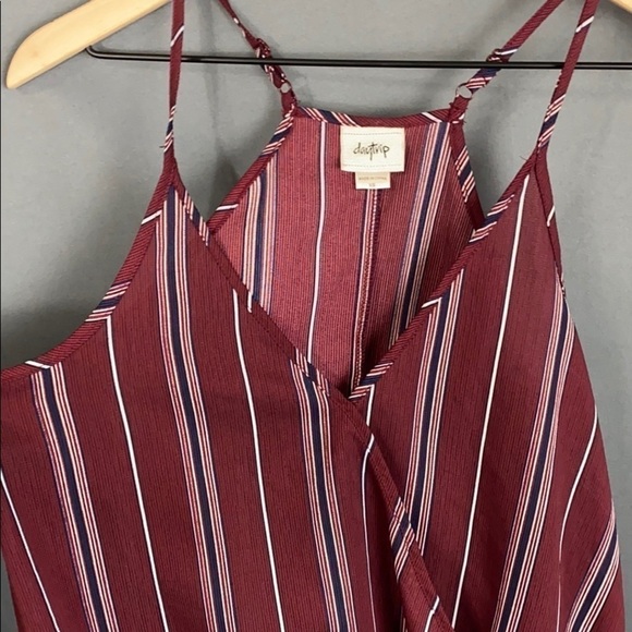 𝅺DAY trip mock wrap tank - Picture 7 of 8